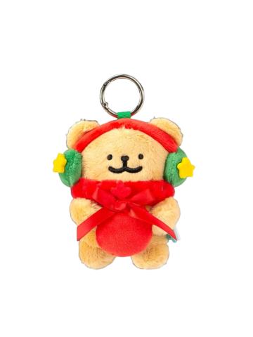 圣诞毛绒挂件金毛