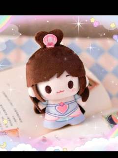 缔默毛绒挂件-默水玲珑娃娃包挂