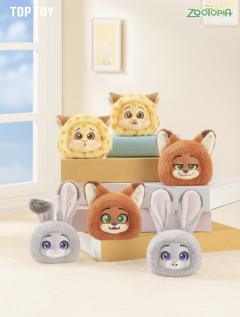 疯狂动物城表情包系列毛绒手机背夹