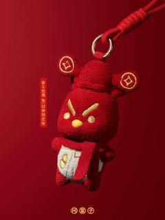 奋斗挂偶兔-财神限定版