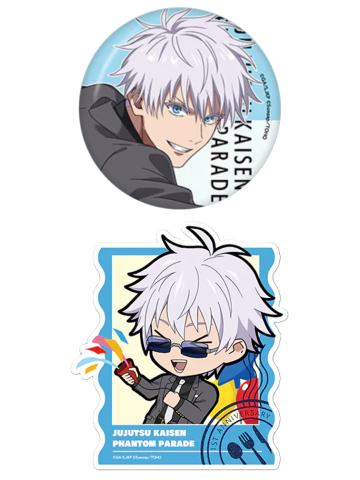 五条悟徽章贴纸套组-幻影夜行一周年纪念系列