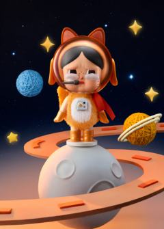 太空宇航猫-资料图