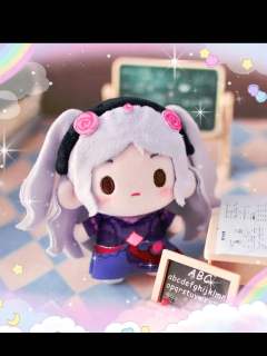 渡公主毛绒挂件-默水玲珑娃娃包挂