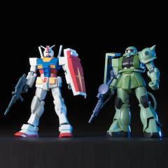 HGUC 钢普拉入门套装 Vol.1 高达+扎古