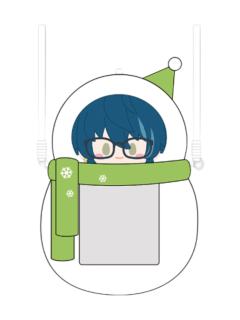 青叶纺挎包-taptap小雪人系列