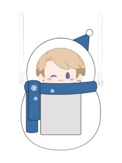 鸣上岚挎包-taptap小雪人系列