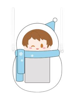 天满光挎包-taptap小雪人系列