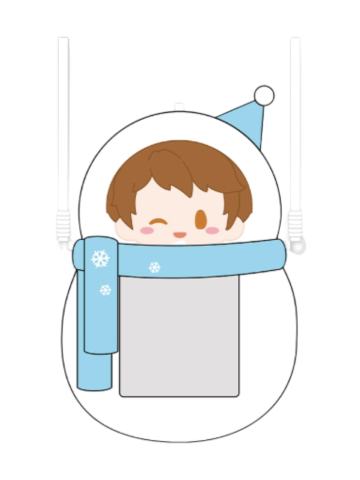 天满光挎包-taptap小雪人系列