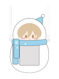 真白友也挎包-taptap小雪人系列