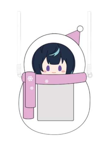 冴雾笑主挎包-taptap小雪人系列