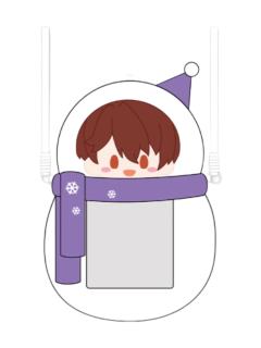 守泽千秋挎包-taptap小雪人系列