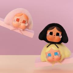 Crying babe系列搪胶毛绒扭蛋-资料图