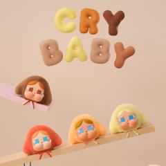 Crying babe系列搪胶毛绒扭蛋-资料图