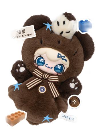 蛋糕熊手偶-捧爱