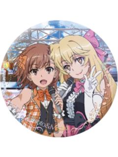 御坂美琴＆食蜂操祈75mm徽章-暴蒙系列