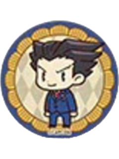 成步堂龙一Q版徽章套组-谷子熊快闪系列