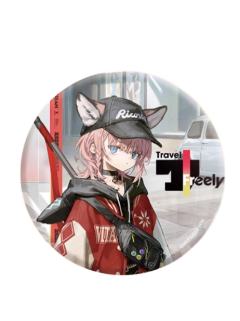 苏苏洛(随意而行VER.)双闪徽章-兔兔狂欢季系列