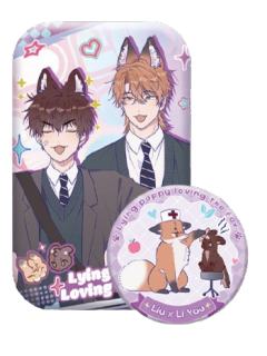 瑠&理有2(小隐藏)徽章-炽音悸动系列