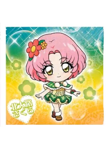 北大路樱（稀有）-威化饼干贴纸食玩