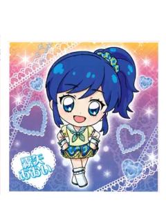 雾矢葵（稀有）-威化饼干贴纸食玩