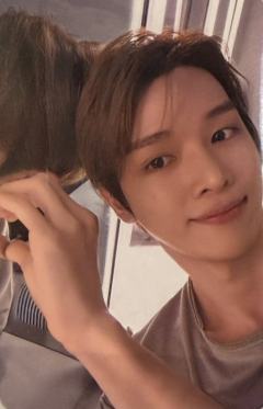 ms香港中签卡 橙 镜子爱心ver.