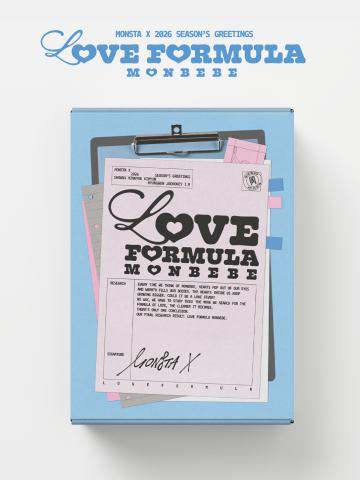 LOVE FORMULA MONBEBE - 2026 MONSTA XSEASON'S GREETINGS