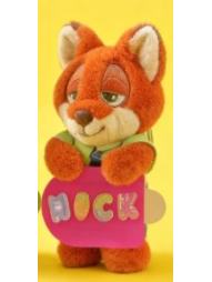 尼克-拼拼乐系列毛绒挂件