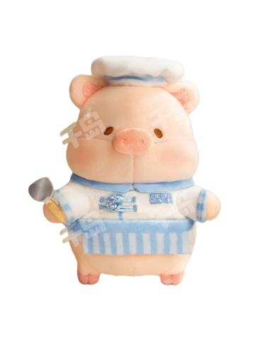 大师级中厨Lu毛绒挂件