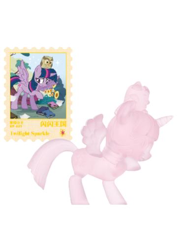 紫悦公主A(晶莹款)摆件-魔法橡皮人偶系列第2弹