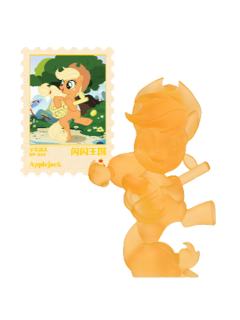 苹果嘉儿B(晶莹款)摆件-魔法橡皮人偶系列第2弹