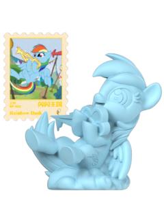 云宝B(彩虹款)摆件-魔法橡皮人偶系列第2弹