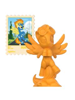 喷火A(彩虹款)摆件-魔法橡皮人偶系列第2弹