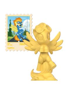 喷火B(彩虹款)摆件-魔法橡皮人偶系列第2弹