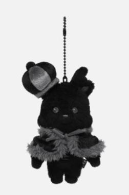 展会10cm斗篷玩偶挂件 橙