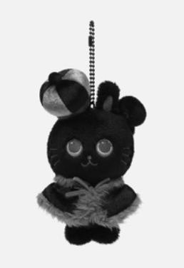 展会10cm斗篷玩偶挂件 彬