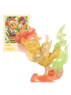 苹果嘉儿(闪耀款)摆件-魔法橡皮人偶系列第2弹