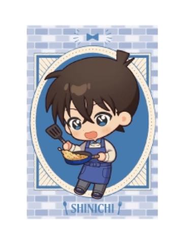 工藤新一Q版明信片-迷你厨房系列