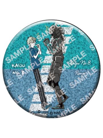 市川莱诺&怪兽8号(闪)吧唧-涂鸦系列