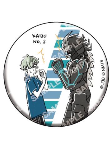 市川莱诺&怪兽8号(普)吧唧-涂鸦系列