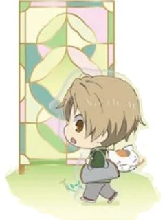 夏目贵志B亚克力便签夹-萌夏系列