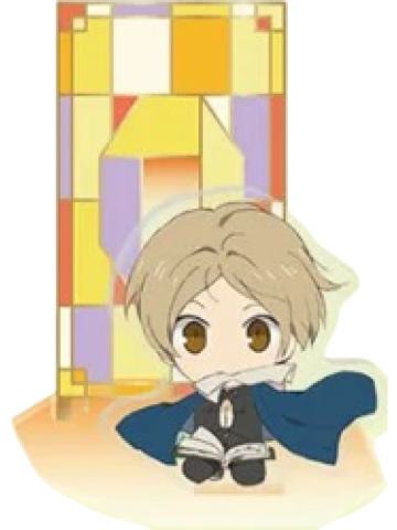 夏目贵志C亚克力便签夹-萌夏系列