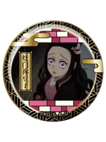 灶门祢豆子B雕金徽章-EAKi柱训练篇系列