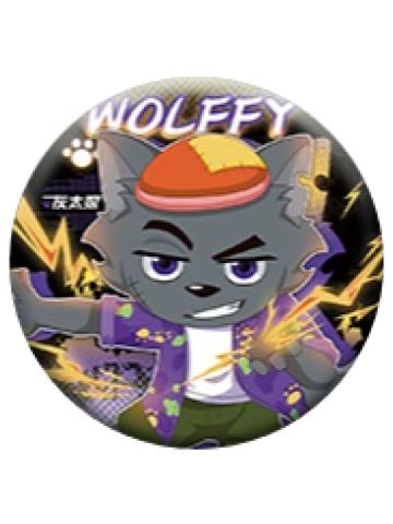 灰太狼徽章-异国破晓点映礼