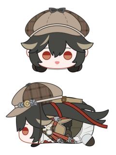 露西亚毛绒趴趴玩偶-雾中暮影系列