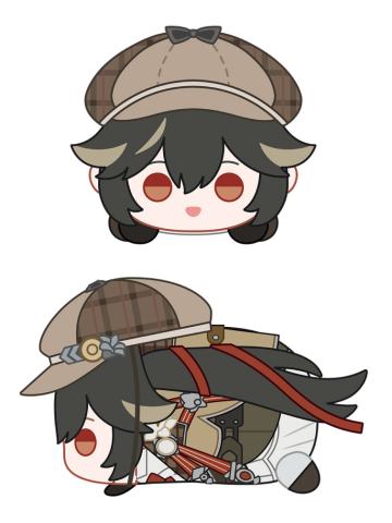 露西亚毛绒趴趴玩偶-雾中暮影系列