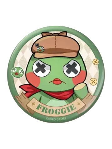 阿呆蛙Q版徽章套组-雾中暮影系列