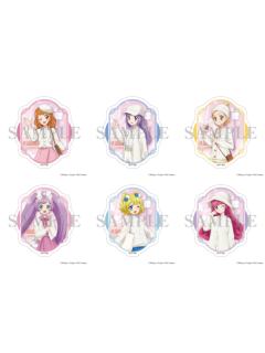 白色针织系列模切贴纸