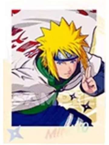 波风水门拍立得-波点系列