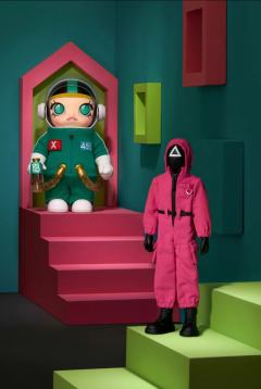 MEGA SPACE MOLLY 400%+可动人偶鱿鱼游戏套装