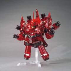 SD高达 BB战士 全装备独角兽高达&新吉翁号 高达基地限定 彩色透明版-资料图